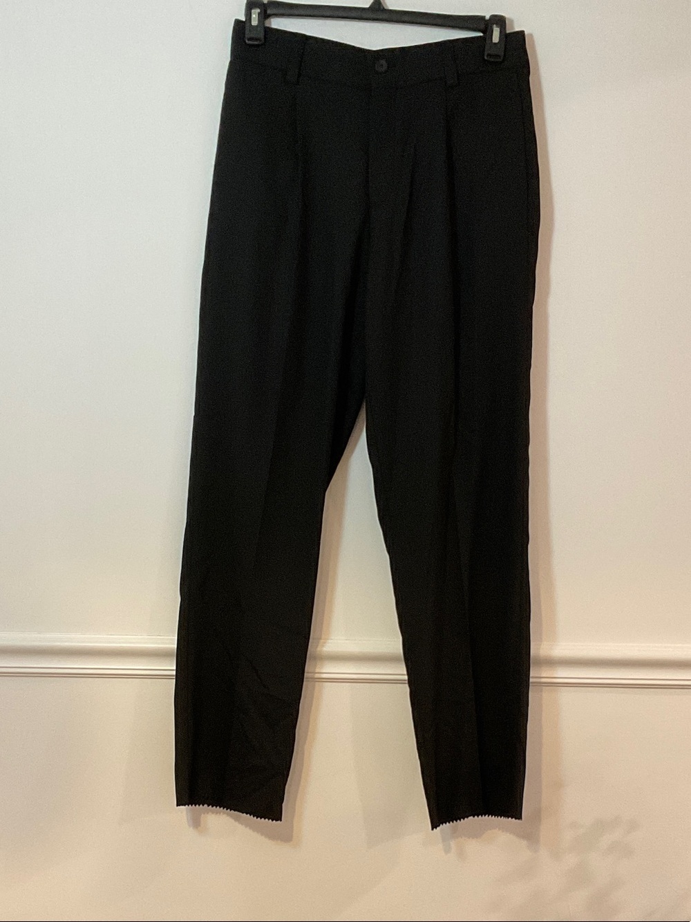 HUGO Black Men's Dress Pants - Tailored Straight Leg